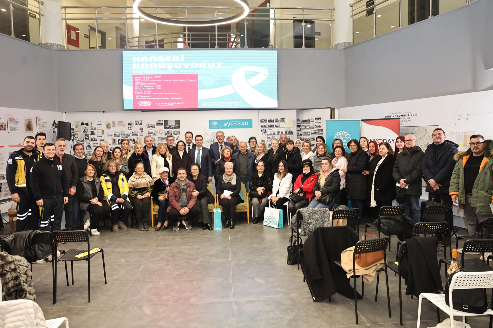 Bursa Nilüfer'de kanserle mücadelede farkındalık semineri